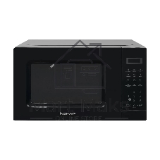 Микроволновая печь HOME HDM207BB черный, 20 л, 700 Вт, переключатели — сенсор