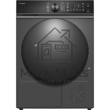 Сушильная машина Weissgauff WD 5910 Heat Pump Deep Grey серый, 10 кг, сушка - конденсационная, программ - 16, 59.5 x 85 x 60.9 см