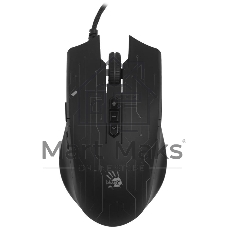 Мышь проводная A4Tech Bloody Q82 черный, 3200 dpi, USB, кнопки - 8