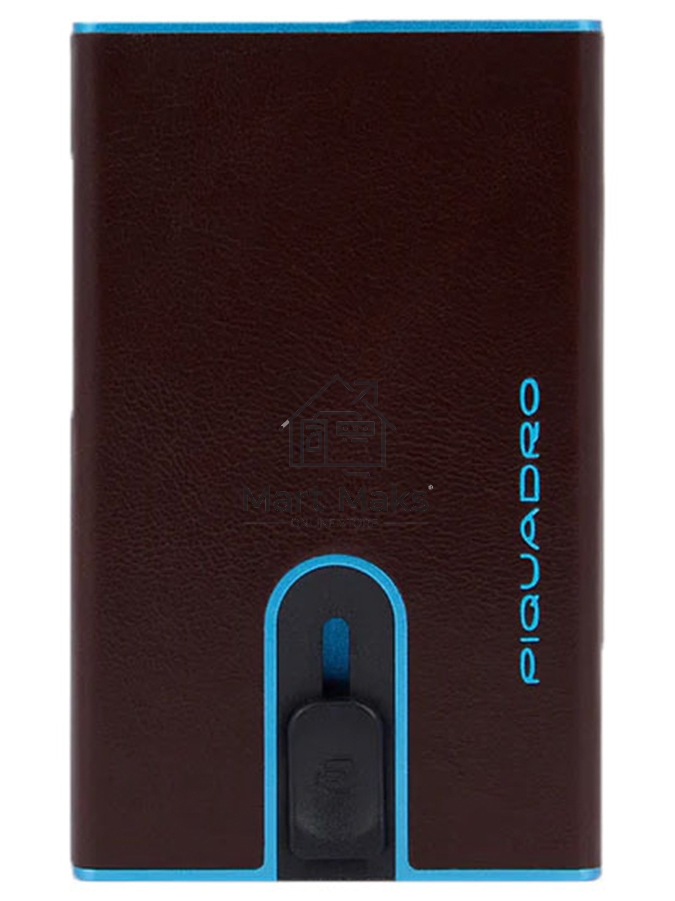 Чехол для кредитных карт Piquadro Blue Square PP4825B2BLR/MO, натур.кожа, красное дерево