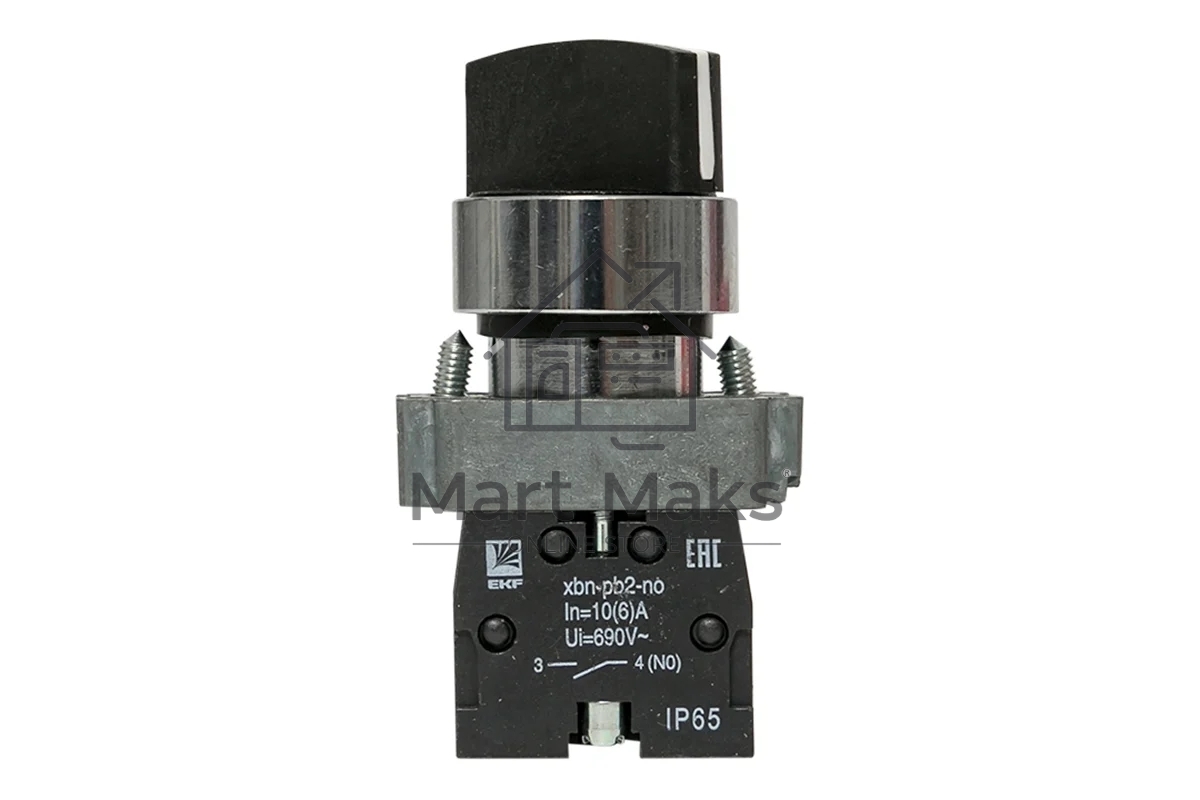 Переключатель EKF BD21 PROxima 2P короткая ручка NO IP65