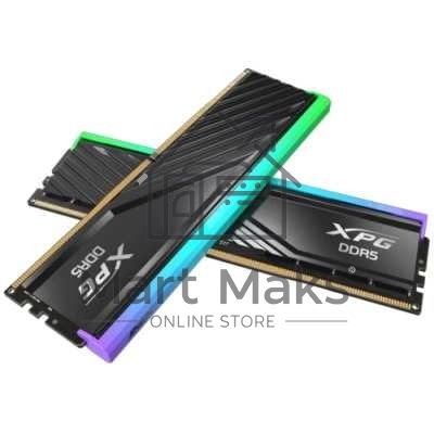 Модуль памяти ADATA DIMM DDR5-6000 32GB (16GBx2) RGB AX5U6000C3616G-DTLABRBK