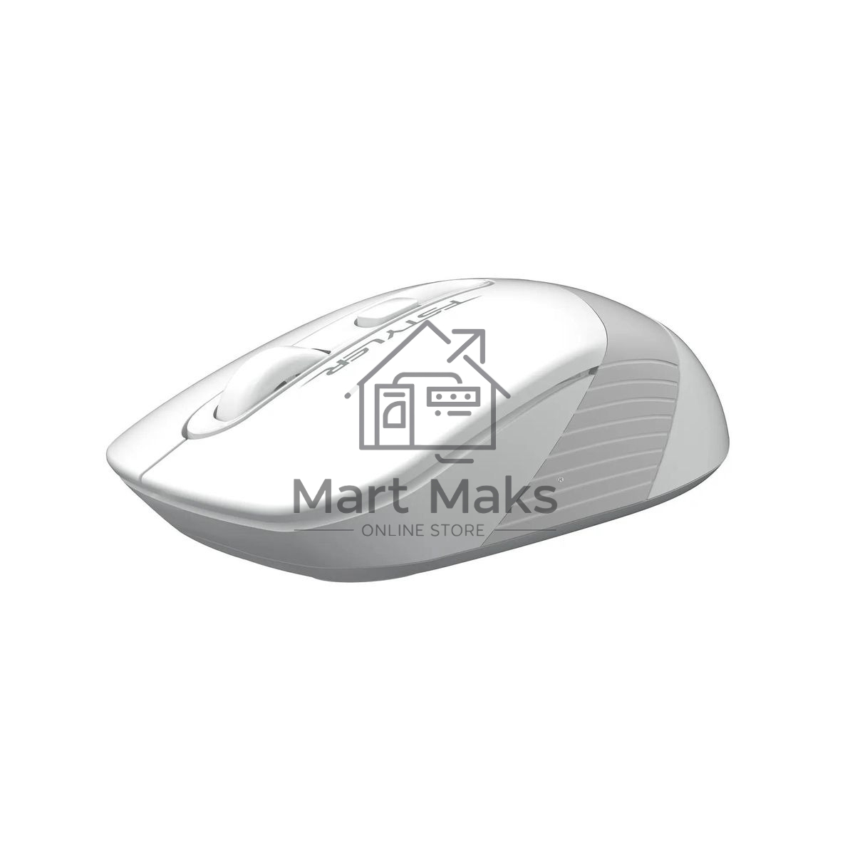 Комплект клавиатура + мышь A4 Fstyler FG1010 клав:белый/серый мышь:белый/серый USB беспроводная Multimedia