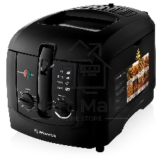 Фритюрница BRAYER 2830BR-BK чёрный, 1800 Вт, 3 л, 0.6 кг, съёмная чаша, таймер