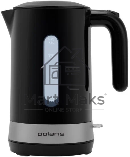 Чайник электрический Polaris PWK 1803C Water Way Pro, пластик Черный