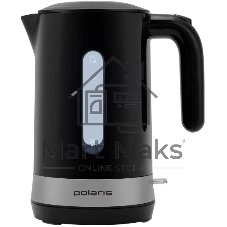Чайник электрический Polaris PWK 1803C Water Way Pro, пластик Черный