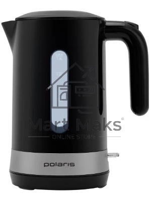 Чайник электрический Polaris PWK 1803C Water Way Pro, пластик Черный