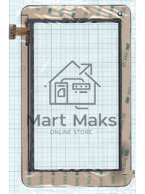 Сенсорное стекло (тачскрин) FPC-FC101S347-00, черное