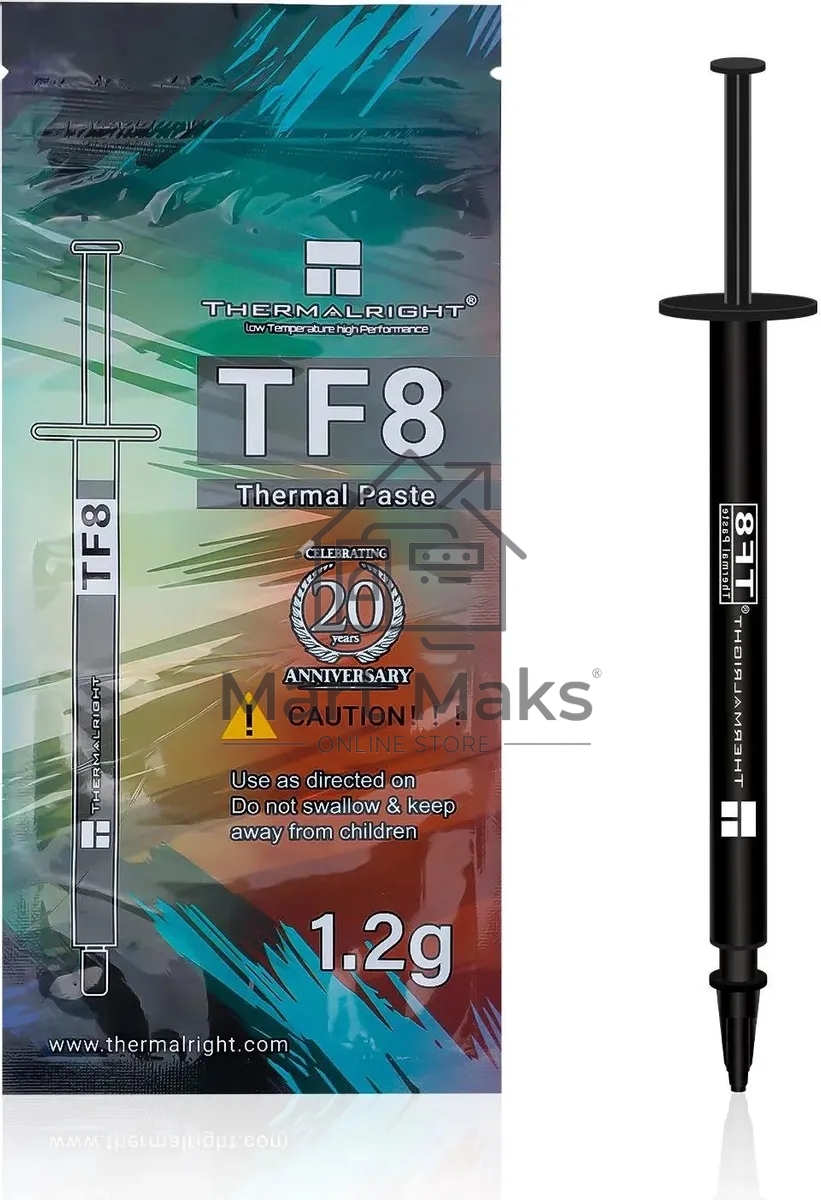 Термопаста Thermalright TF8-1.2G 13.8Вт/(м-К) шприц 1.2гр.