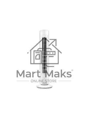 Колонный вентилятор BRAYER BR4952WH, механич.упр., вращение 90°, мощность 50Вт, защита от перегрева