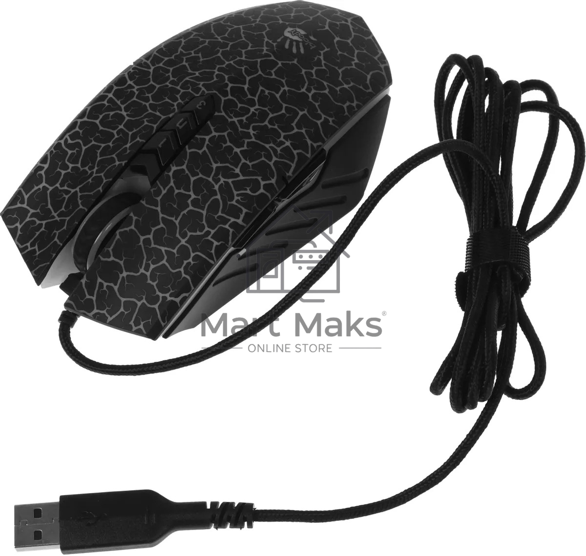 Мышь проводная A4Tech Bloody A70A черный, 6200 dpi, USB Type-A, кнопки - 8