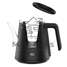 Чайник электрический BQ KT0046DW черный, 2200 Вт, 1л