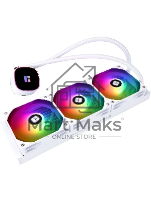 Система жидкостного охлаждения Thermalright Frozen Horizon 360 V2 Soc-AM5/AM4/1200/1700/1851 белый 4-pin 29.5dB Al Ret (F-HORIZON-360-WH-V2)