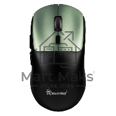 Мышь игровая беспроводная Dual BT+USB с зарядкой Smartbuy X7 черно-зеленая (SBM777DGG) /40.  