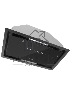 Встраиваемая вытяжка Korting KHI 6997 GN /  в шкаф шириной 60 см, электронное сенсорное управление TOUCH SLIDER, 5 режимов, 950 м3/ч., таймер, сенсор дыма и пара (с функцией автоматического включения), пульт ДУ, алюминиевые жировые фильтры, и, LED освещен