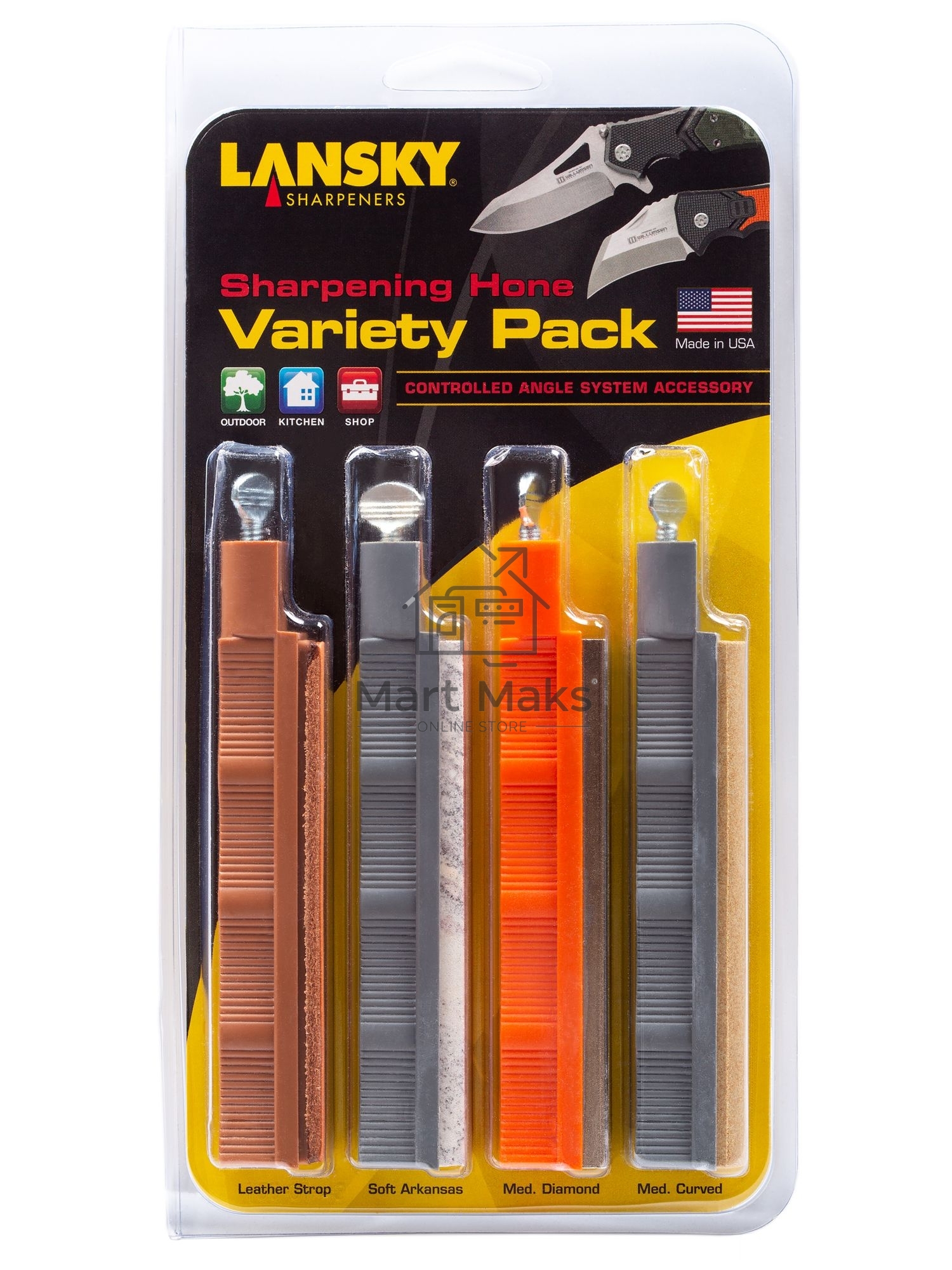 набор камней различной зернистостью Lansky VAR4