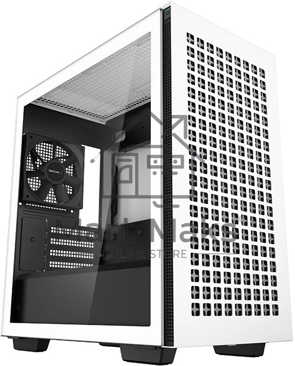 Компьютерный корпус Deepcool CH370 белый без БП mATX 1x120mm 1xUSB2.0 1xUSB3.0 audio bott PSU