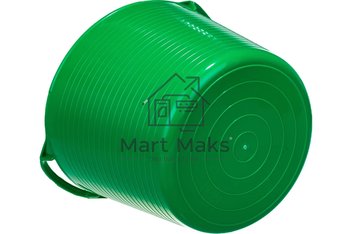 Ведро гибкое Сибртех сверхпрочное 14 л, зеленое