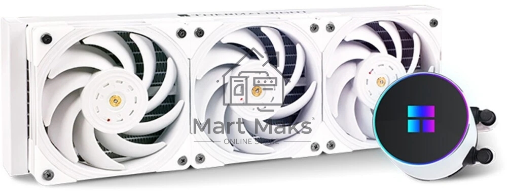 Система жидкостного охлаждения Thermalright Frozen Magic 360 Scenic V2 ARGB Soc-AM5/AM4/1151/1200/2066/2011/1700 белый 4-pin 28.1dB Al Ret (F-MAGIC-360-SC-V2)