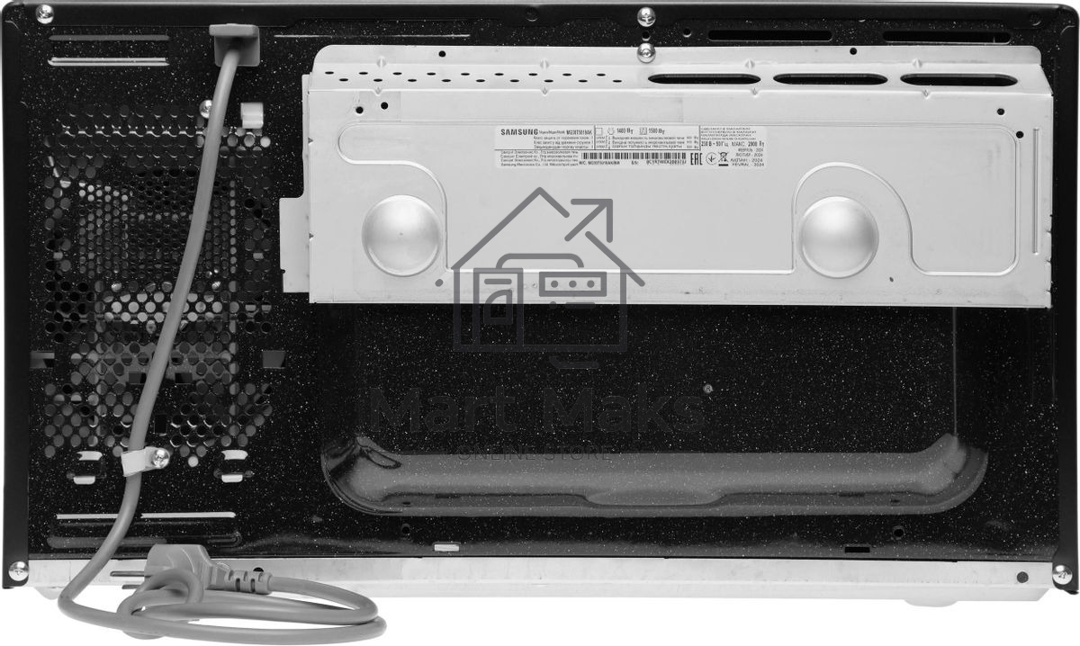 Микроволновая печь Samsung MG30T5018AK/BW черный, 30 л, 900 Вт, переключатели - сенсор