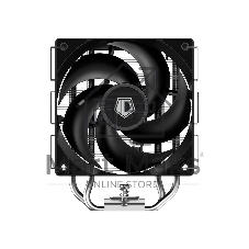 Кулер для процессора ID-COOLING SE-214-XT V2 PLUS черный, алюминий/медь, 2000 об/мин, 27.2 дБ, 4 pin, 220 Вт, высота 150 мм