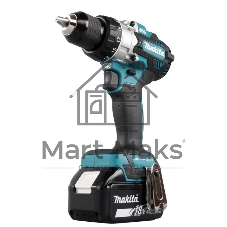 Дрель-шуруповерт Makita DDF486RTJ, 18 В, 5 Ач, 130 Нм, бесщеточный
