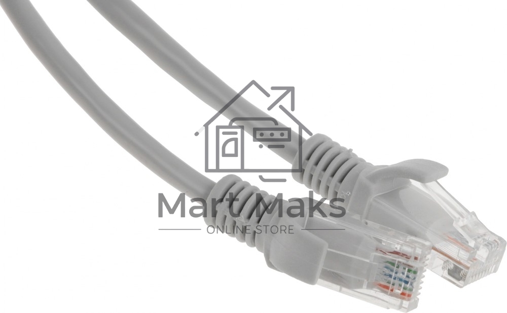 Патч-корд Premier PP12-1.5M 1000Gbит/с UTP 4 пары cat.5E CCA molded 1.5м серый RJ-45 (m)-RJ-45 (m)