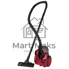 Пылесос Scarlett SC-VC80C11 красный/черный, 320/1500 Вт, уборка сухая, пылесборник контейнер 1.5 л