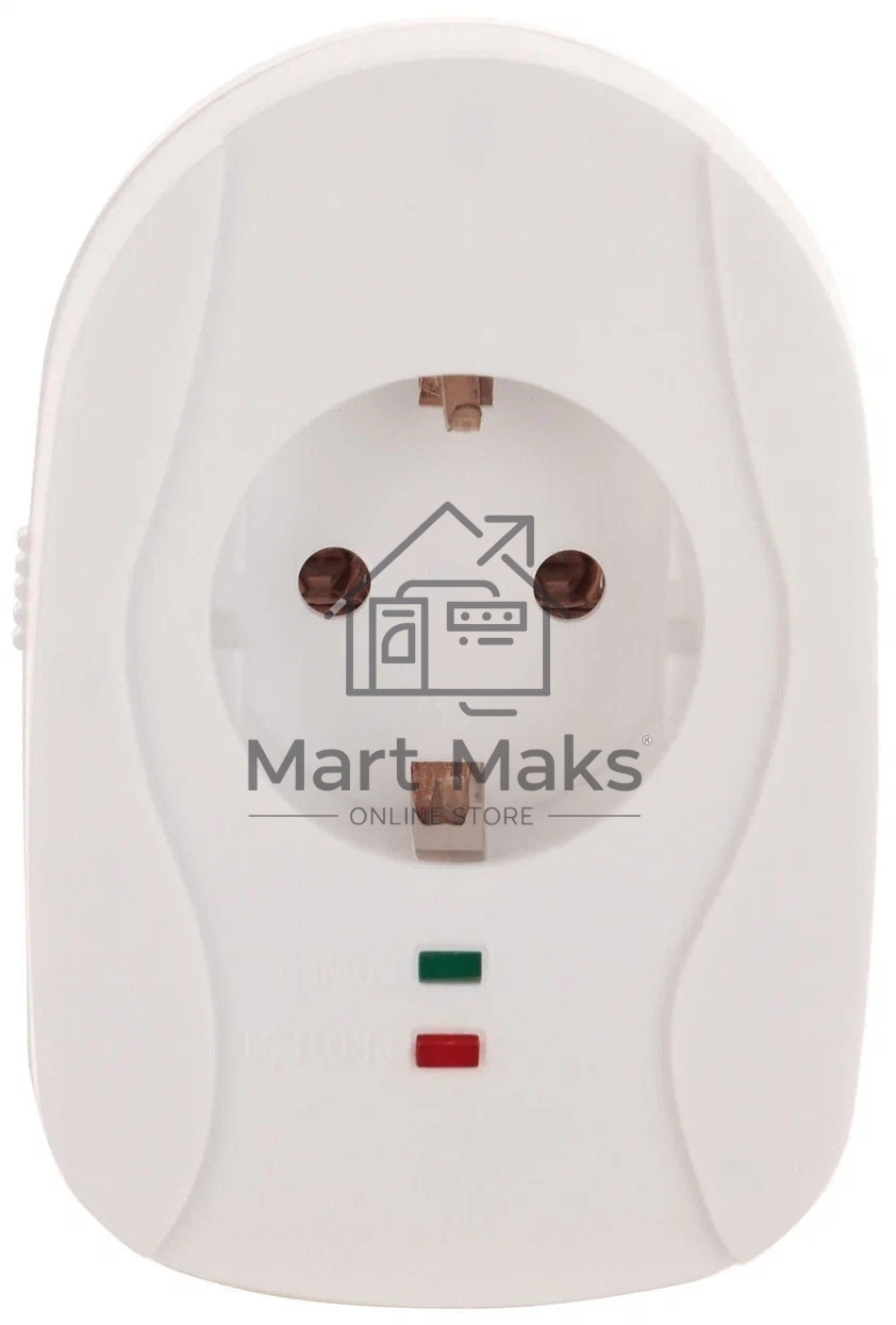 Сетевой фильтр Buro 100SH-WE (1 розетка) белый (коробка)