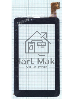 Сенсорное стекло (тачскрин) FPC-FC70J835-01, черное