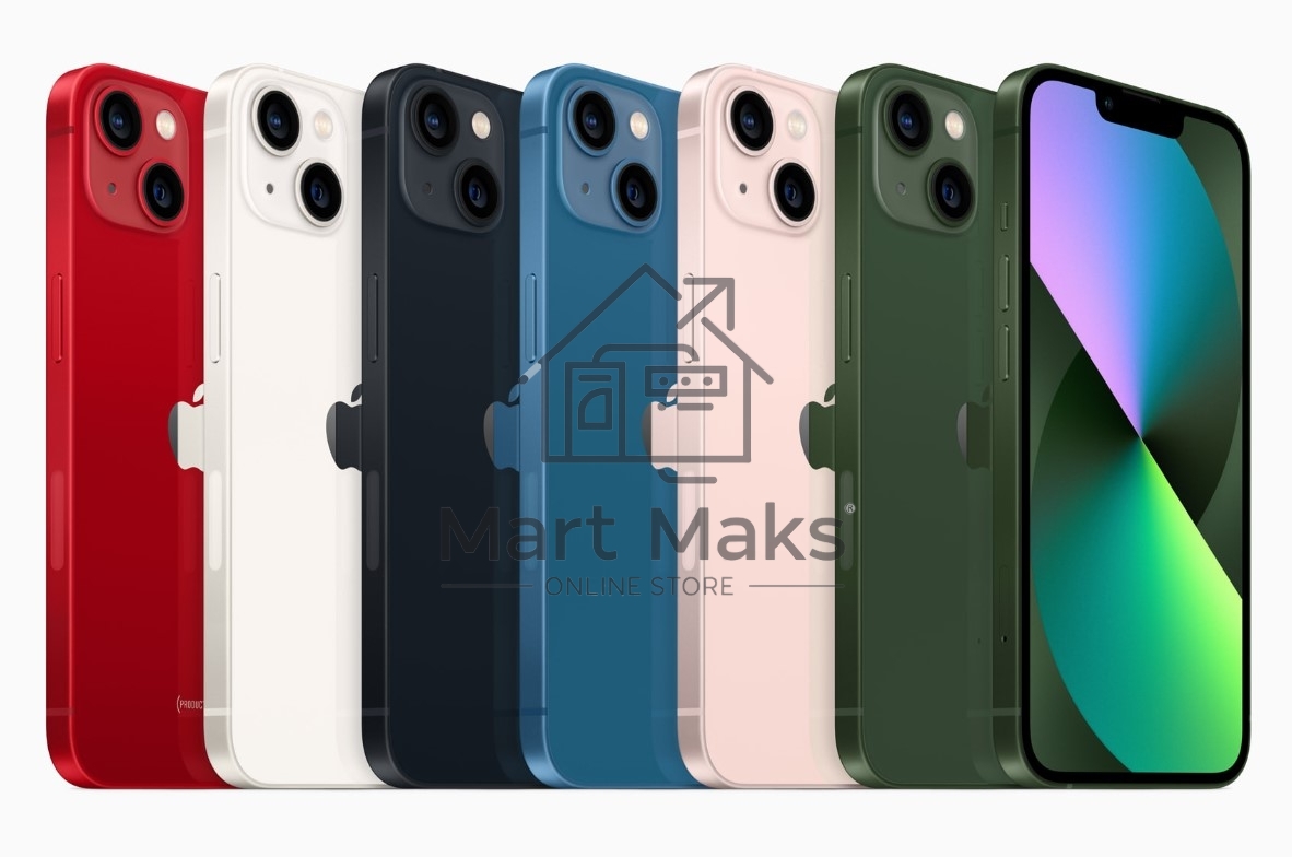 Смартфон Apple iPhone 13, 4/128Gb, черный