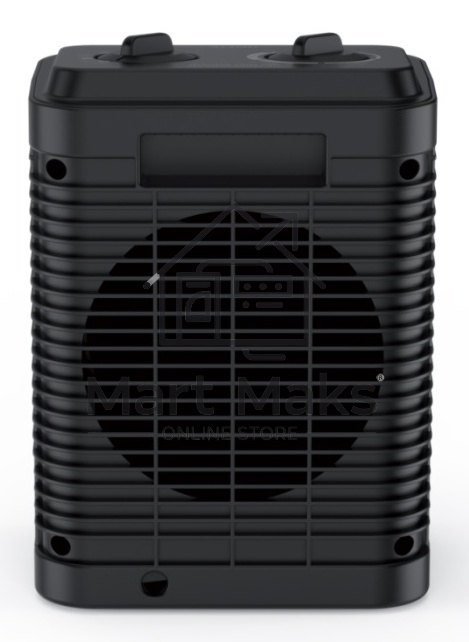 Тепловентилятор Royal Clima Notte RFH-N1500DC-BL черный, 1500 Вт, 20 м2, термостат