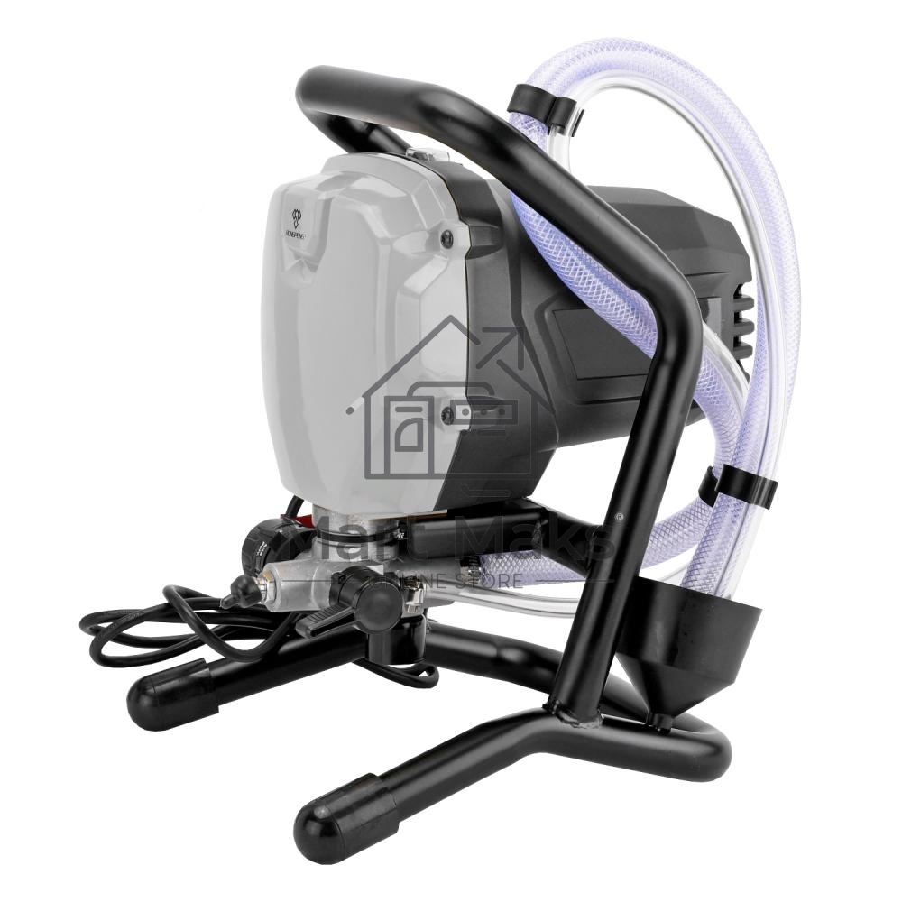 Краскораспылитель Zitrek ZKPM800PRO 1.7л/мин соп.:0.58мм черный/серый