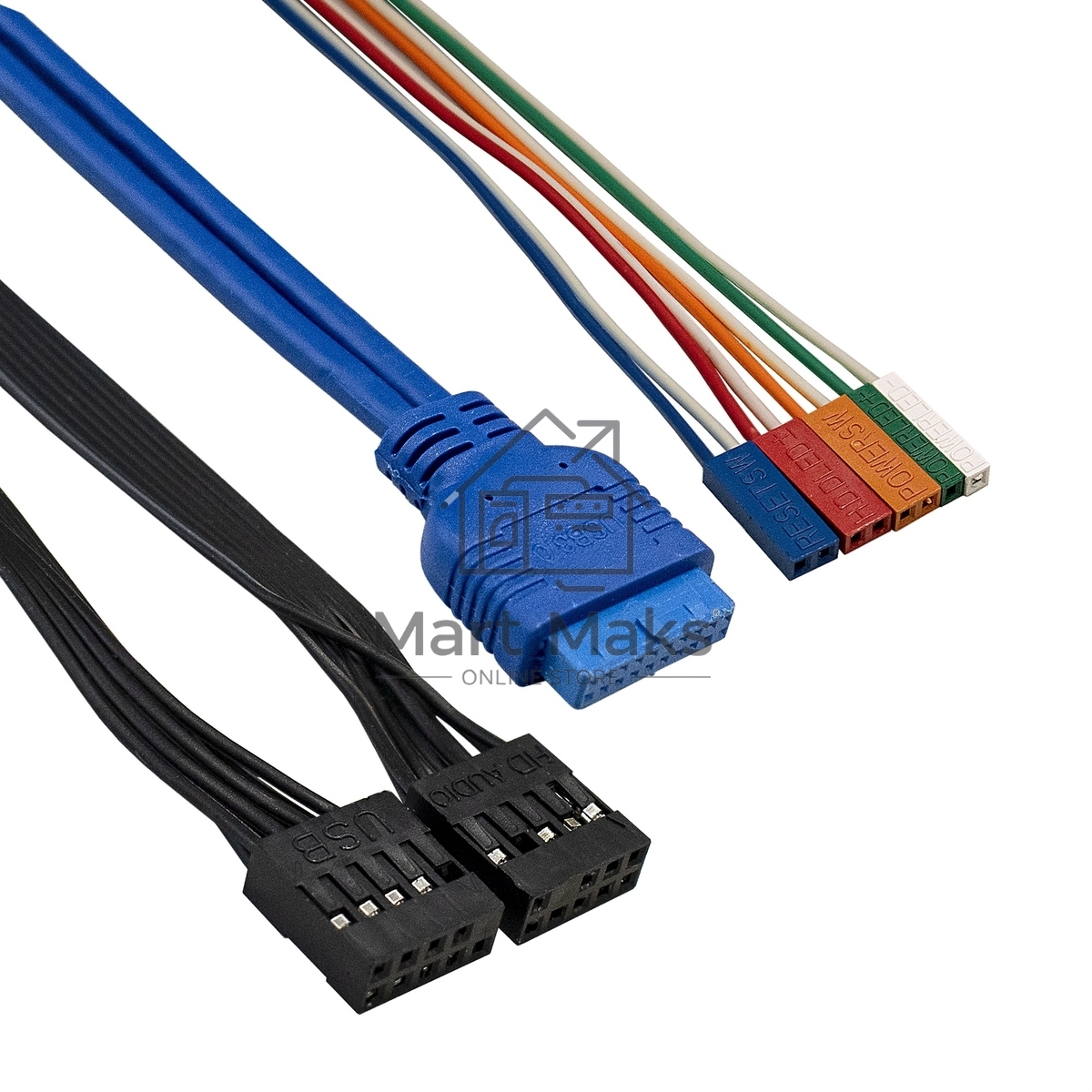 Компьютерный корпус Minitower ExeGate MA-372UX Black, mATX <UN400, 120mm> 2*USB+2*USB3.0, Audio