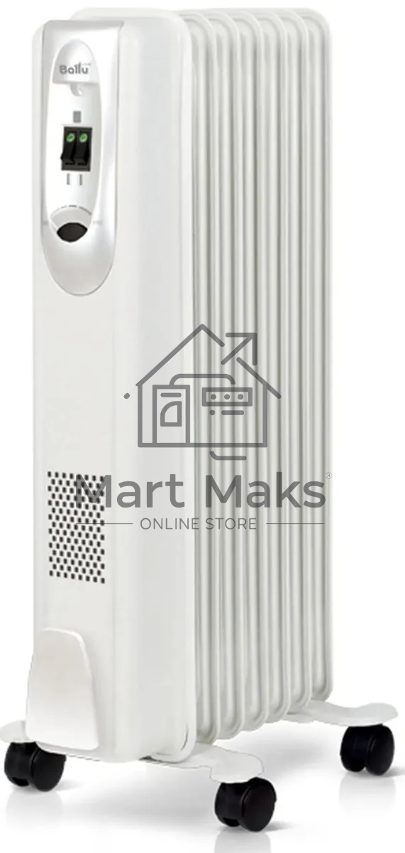 Обогреватель масляный Ballu Comfort BOH/CM-09WDN (9 секций) белый, 2000 Вт, 25 м2, термостат Обогреватель масляный Ballu Comfort BOH/CM-09WDN (9 секций) белый, 2000 Вт, 25 м2, термостат