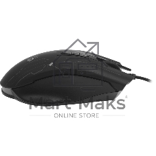 Мышь проводная A4Tech Bloody Q82 черный, 3200 dpi, USB, кнопки - 8