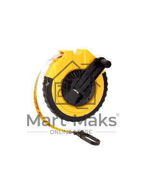 Мерная лента Deli DL9820ZY 20м x 14.5мм Ударопрочный корпус. Основной класс точности. Метрическое полотно из стекловолокна и ПВХ.