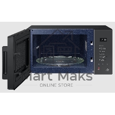 Микроволновая печь Samsung MS23T5018AC/BW антрацит, 23 л, 800 Вт, переключатели - сенсор