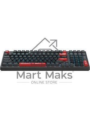 Клавиатура проводная A4Tech Bloody AT98 USB черный/красный