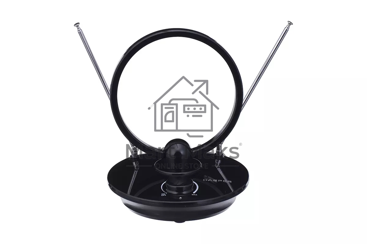 Антенна для телевизора комнатная активная HARPER ADVB-1450