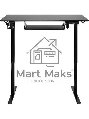 Игровой компьютерный стол Defender Victory черн,110*60,высота 72-117,полк 1