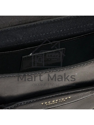 Сумка кросс-боди женская The Bridge Bettina 04371201/30 черная натур.кожа