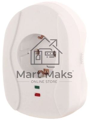 Сетевой фильтр Buro 100SH-WE (1 розетка) белый (коробка)