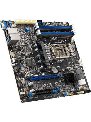 Материнская плата серверная ASUS P12R-E, LGA1200, Intel C256, 4xDDR4 (ECC), 8xSATA, 2xM.2, 1xPCIe 4.0 x16, 3xPCIe 4.0 x8, 1xVGA, 1xHDMI, 2x1Gb LAN, 2xUSB-A 10Gbps, 2xUSB-A 5Gbps, ATX