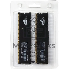 Оперативная память Patriot Signature, DDR4, 16GB (2x8 GB), 3200 MHz, CL22, DIMM, радиатор, черный
