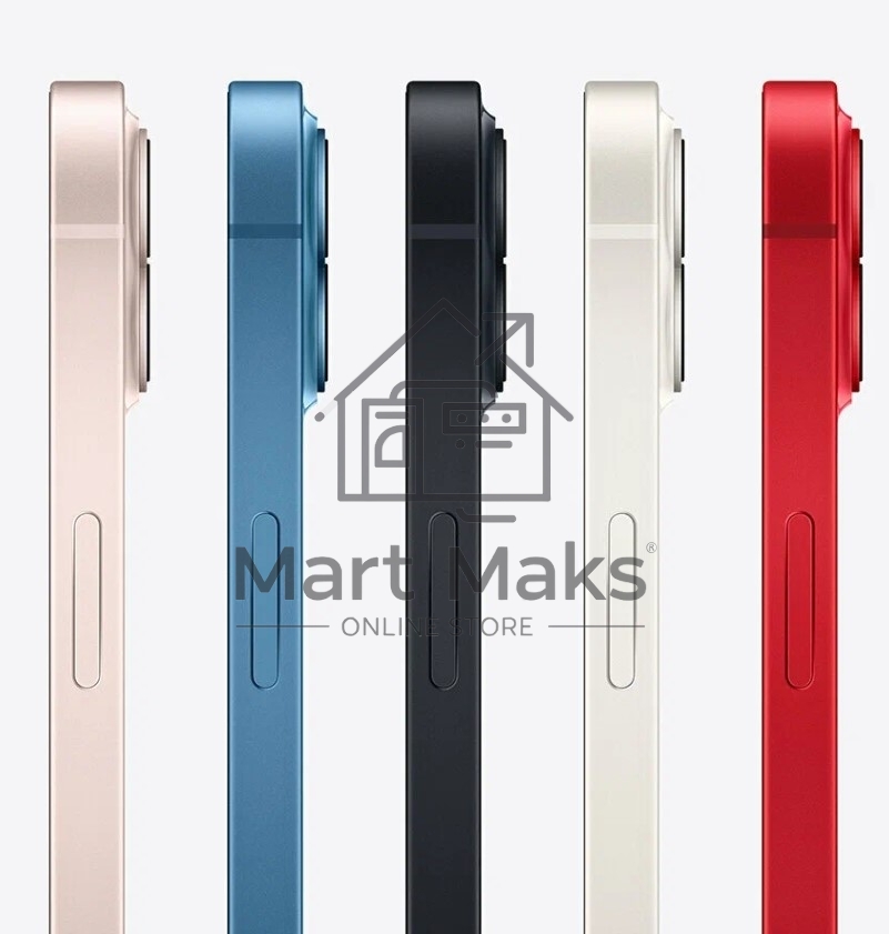 Смартфон Apple iPhone 13, 4/128Gb, черный