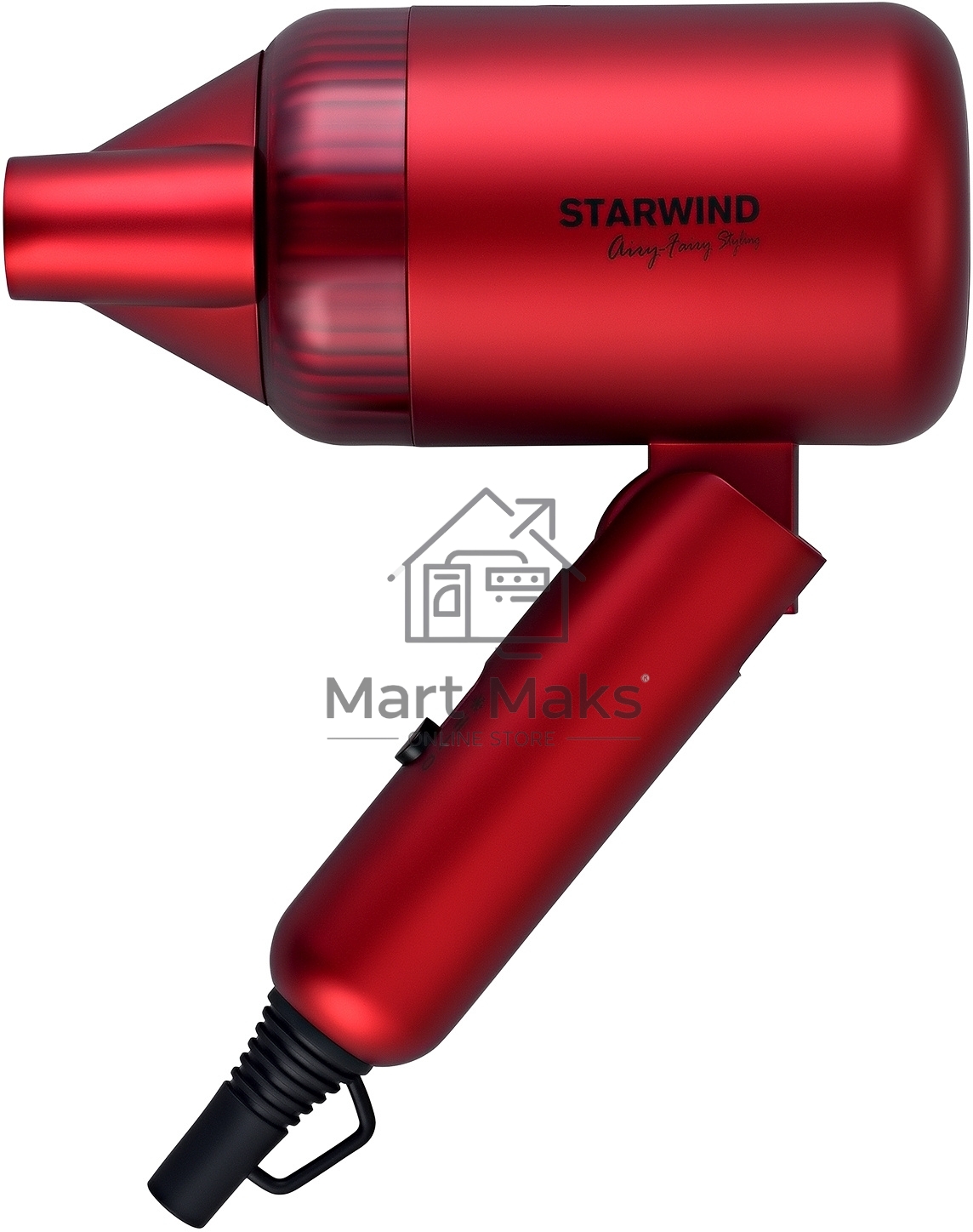 Фен Starwind SHD 6060 1600Вт красный
