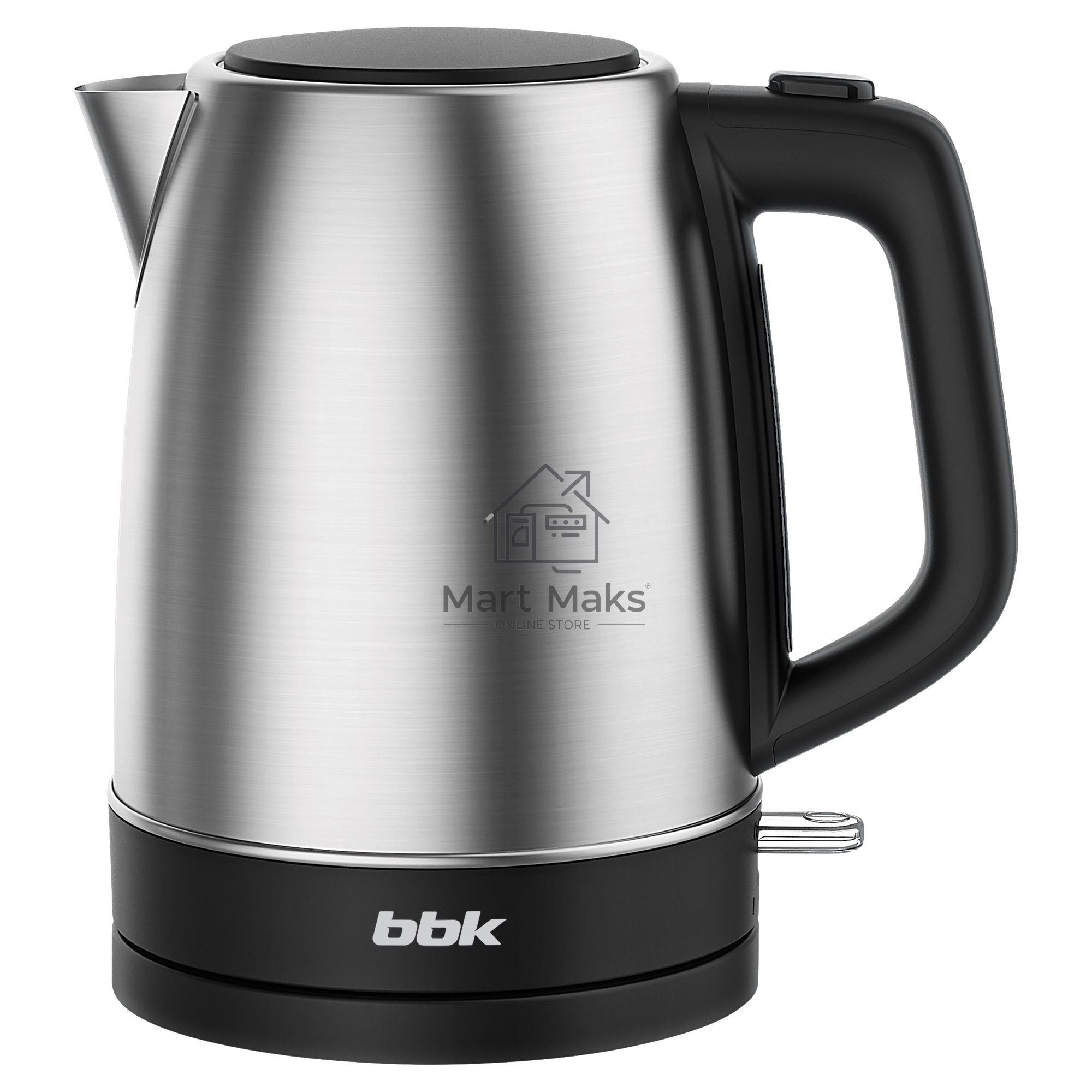 Чайник BBK EK1764S 1.7л 2200Вт черный/нержавеющая сталь