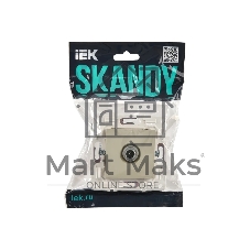 Розетка TV оконечная IEK SKANDY SK-A12B (SK-A10-O-K10) бежевый