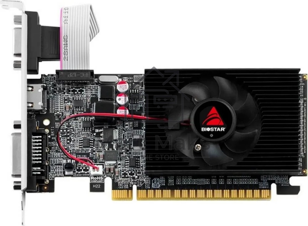 Видеокарта Biostar NVIDIA GeForce GT 610 2GB GDDR3 64-bit HDMI